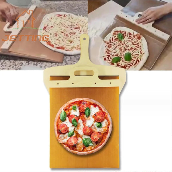 Narmexs Wooden Pizza Transfer Shovel With Handle Baking Tool Pizza Tray Baking Tool Kitchen Accessories